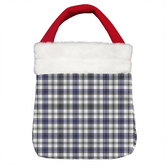 Hannay Modern Tartan Christmas Gift Bag